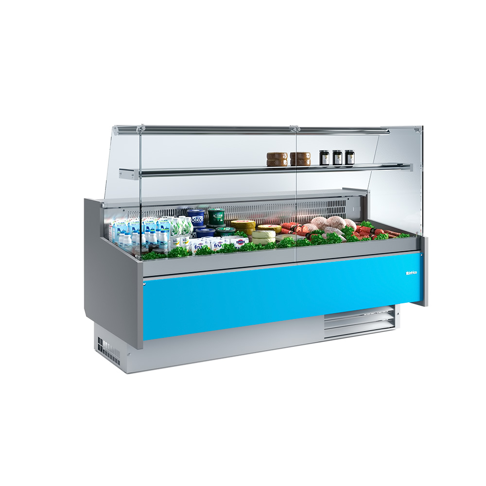 [INFVAL18P] 1935mm Pastry Cold Display Case Counter Top,1 X Shelf