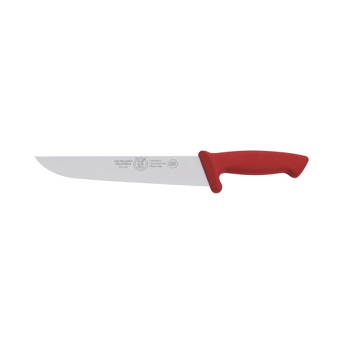 [VALCP00FR25R] 25 cm Butcher Knife Red Handle