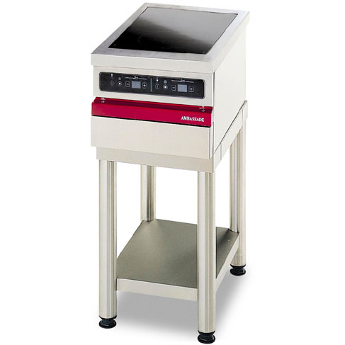 [AMBCSE423IX] 2x3kw Induction Glass Hob