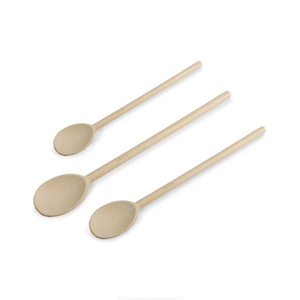 [WSM13822270] 3 Mixing Spoons Natur Pur