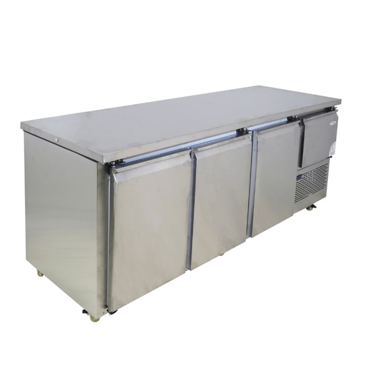 [METUFPTSD238035] 3.5 Stainless Steel Door Underbarfridge W Adjustable Shelves