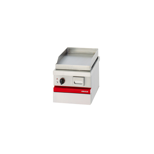[AMBCSE410SLKC] 400 Counter Top Chrome Smooth Electric Grill
