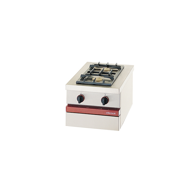[AMBCSG420R] 400 Counter Top Gas Burners 2 X 4 Kw