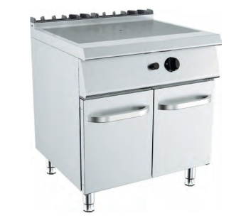 [KUSG7K220G] Kusina 700 Series Solid Top Gas Cooker W/ Cupboard 800x730x900mm