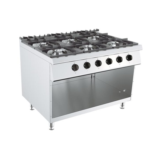 [KUSG9K201G] Kusina 900 Series Cooker W/ Gas 6 Burners 1200x900x900mm