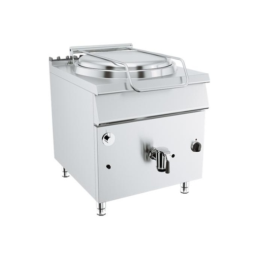 [KUSG9KT200G] Kusina 900 Series Boiling Pan (Indirect) W/ Gas Cylindrical 150 Lt 800x900x900mm