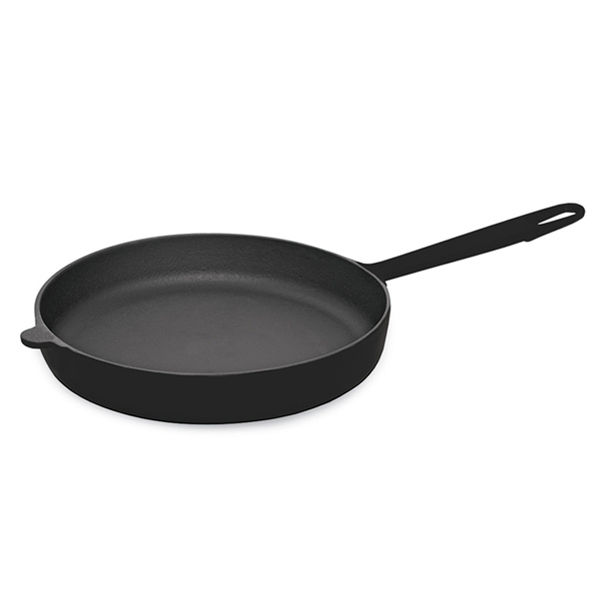 [SEY48211328] Cast Iron Frying Pan Ø28 cm Black