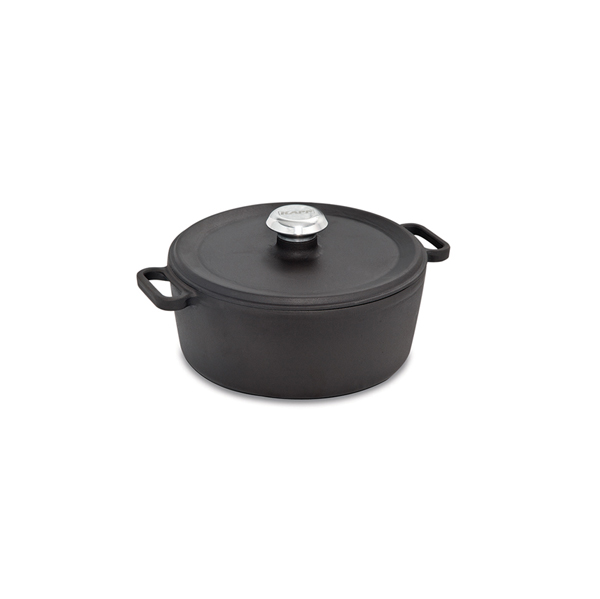 [SEY48211120] Cast Iron Pot Black Ø20 cm 2,56 Lt