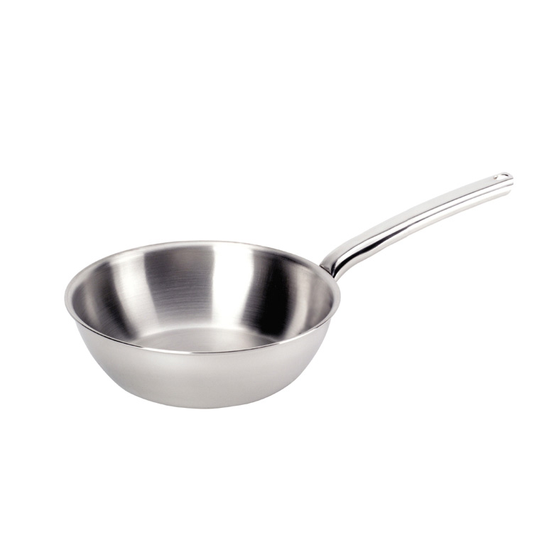 [DEB363216] Conical S/S 16 cm Saute Pan With Handle