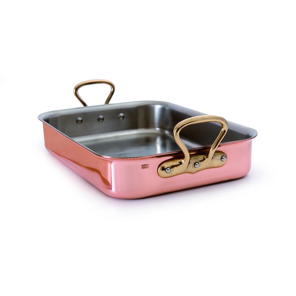 [MAU671935] M'150 B Roasting pan with bronze handle 35 * 25cm