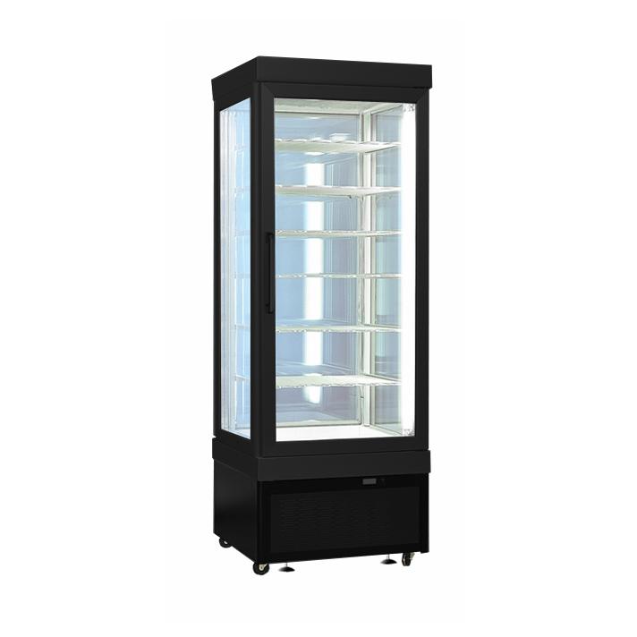 [AFI9PST440TNSN16] Static Fridge Pastry Display With Black Frame & 5 Shelves