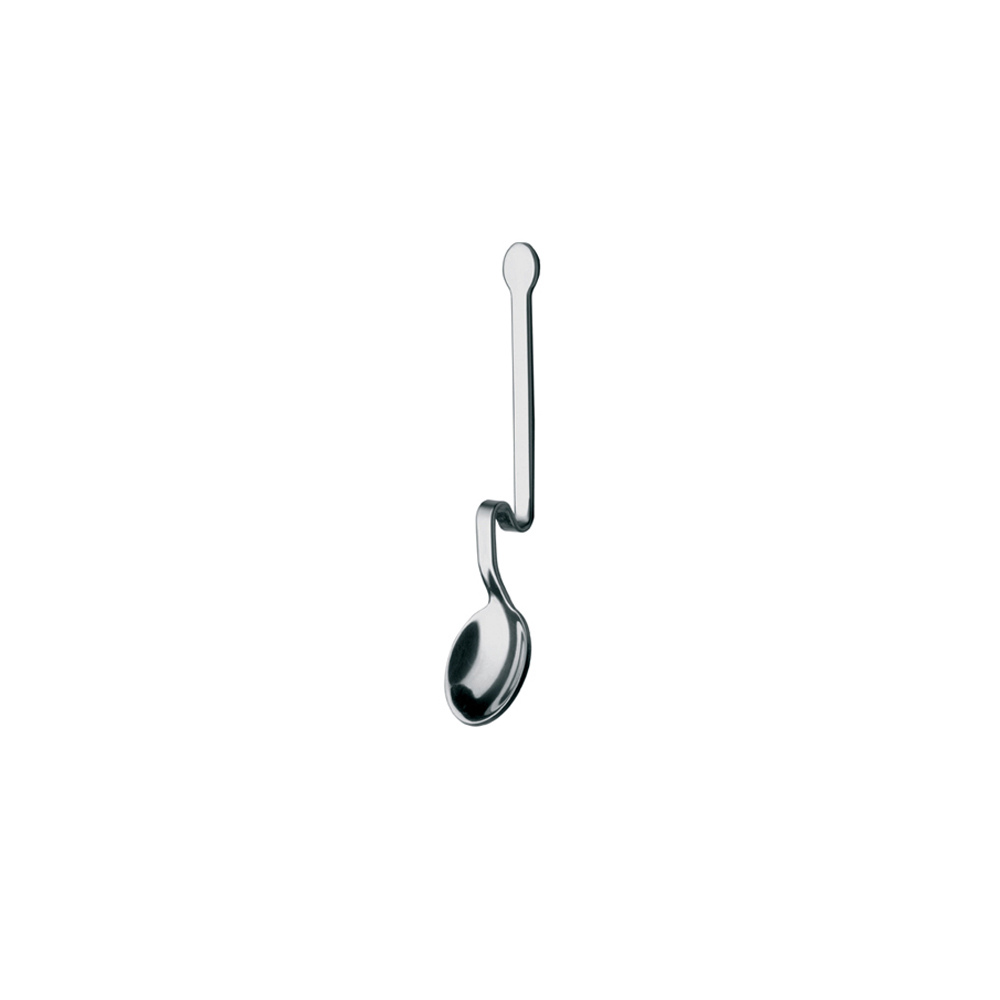 [ABEC33P392] Riflesso tea/honey bended spoon 18/10 St.steel L.115mm