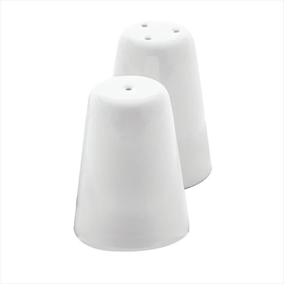 [GUREO01TZ00] Salt Shaker (Delta) White Porcelain