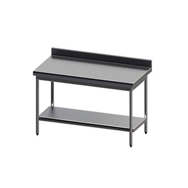 [SOFTADEG716] S/S Demont Table S/B & Bot Shelf 1600x700xh900mm