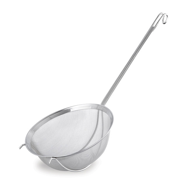 [SEY44013422] S/S Fine Round Strainer With Handle 22 cm