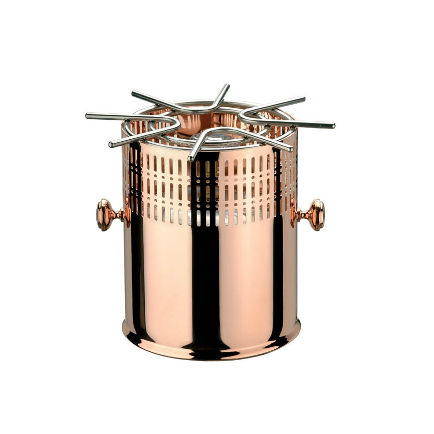 [ABE3051052625] Iseo Flambe Burner H 30 cm Gas With Copper Plating