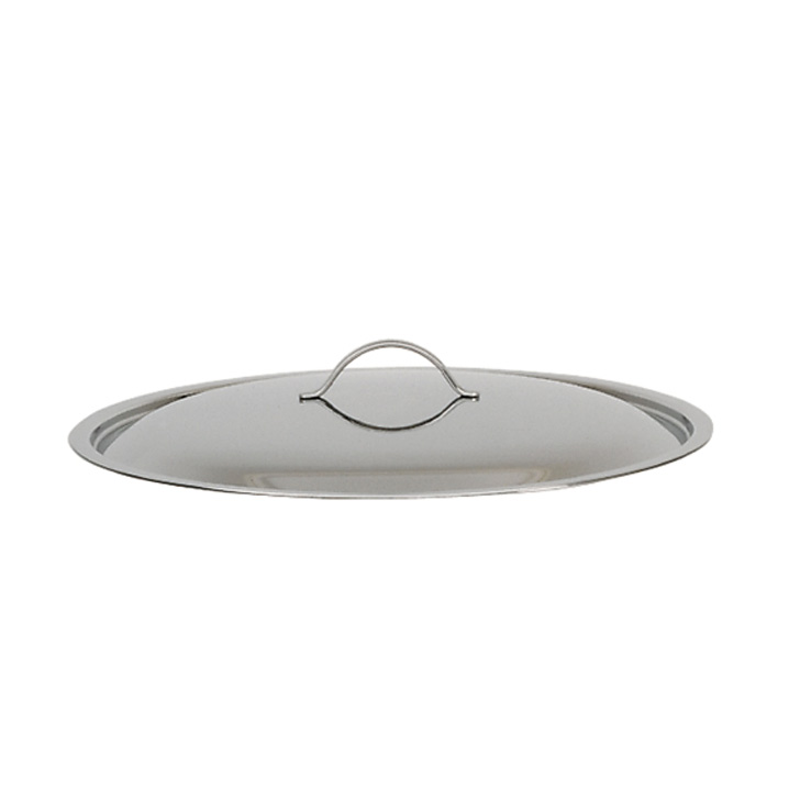 [DEB345920] S/S Lid Domed Ø 20cm