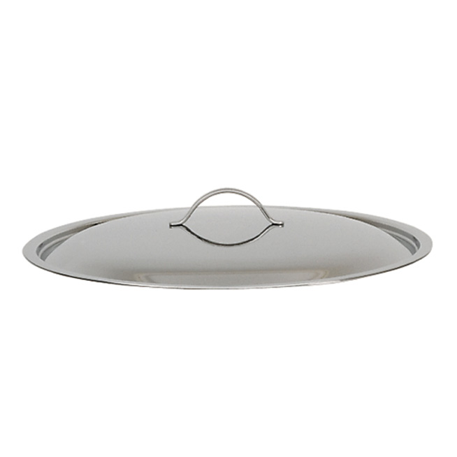 [DEB345928] S/S Lid Domed Ø 28cm