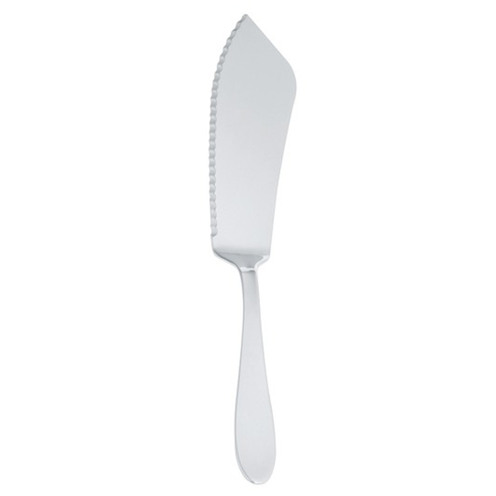 [ABE9030591788] Professional cake knife serrated-edge 18/10 St.steel L.297mm