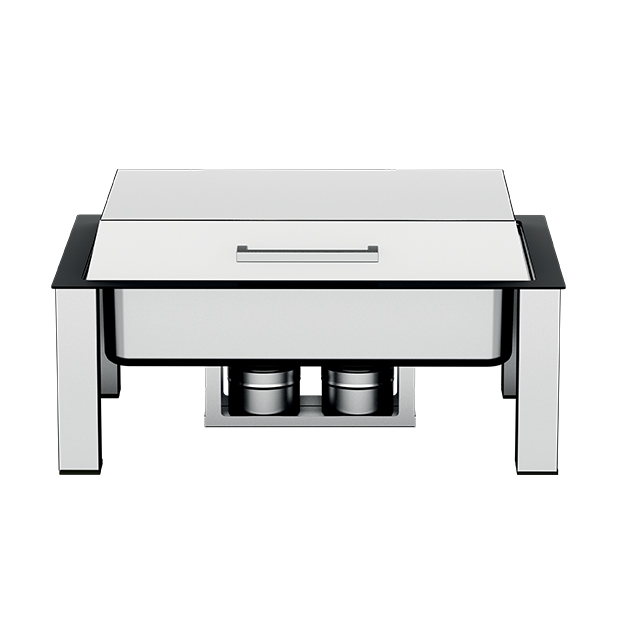 [ABEV871852004] Urban chafing dish with stand and cover
GN 2/3 18/10 St.steel