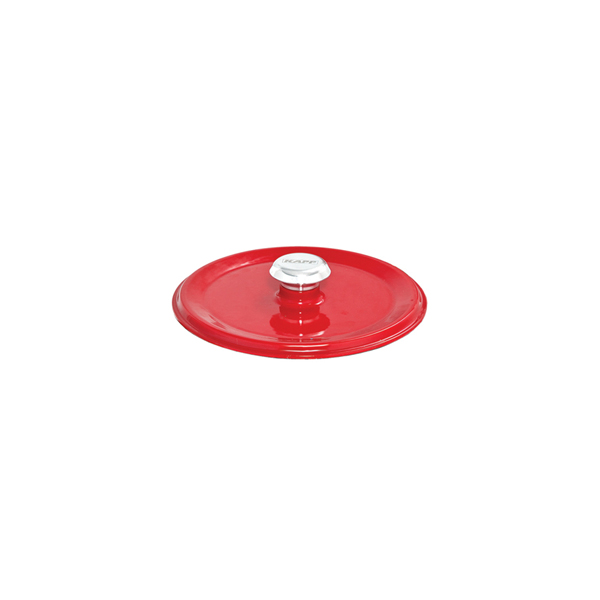 [SEY48012124] Red 24 cm Lid For Cast Iron Pot