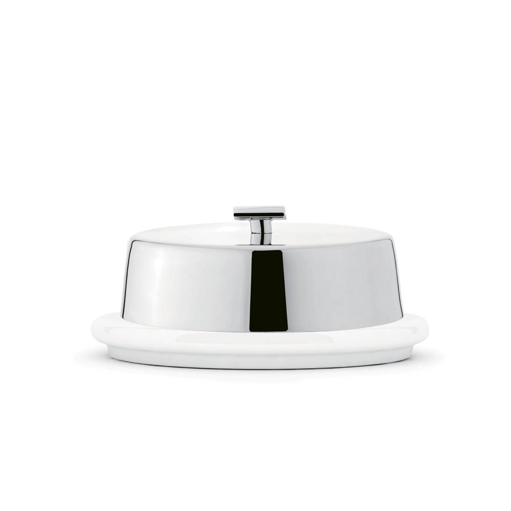[ABE3050709561] Porcelain Zeta W 10.5 X D 7.6 cm Butter Dish With Epss Lid