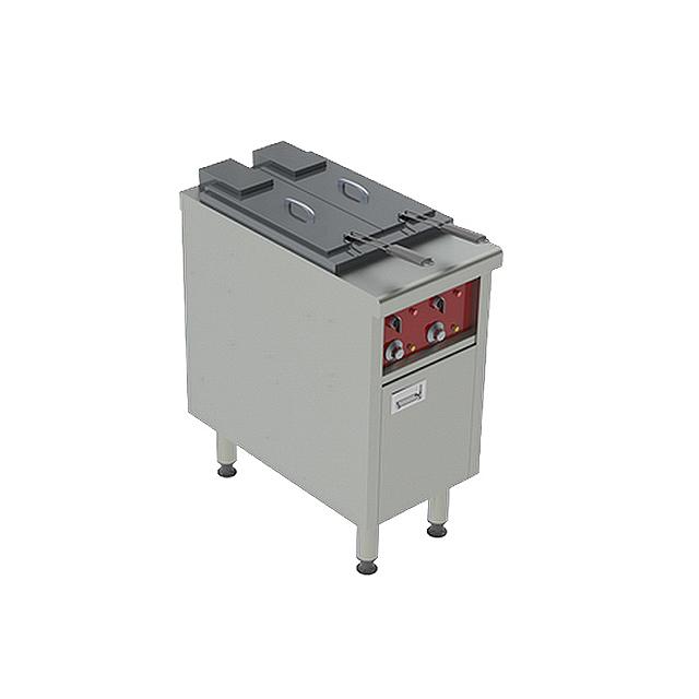 [CHAV02485] Pro800 Electric Fat Fryer, 2 X 7Lt - 36 Kg/H, 3ph, Cupboard
