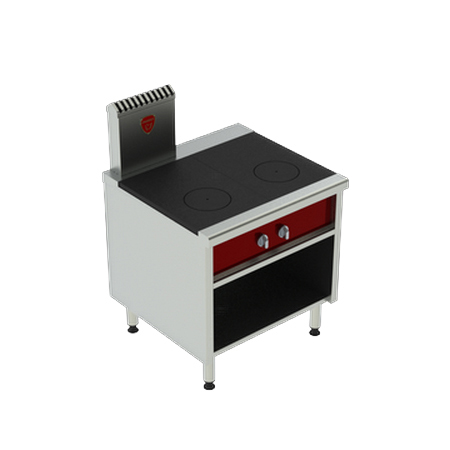 [CHAV01585] Pro800 Gas Solidtops X 2, 14 Kw, Open Base