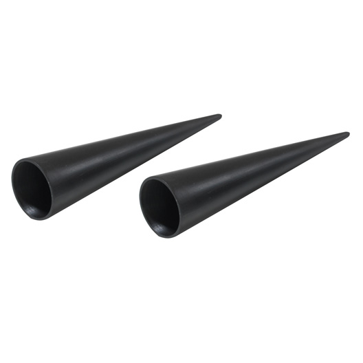 [MAT345446] 12 Exoglass cones Dia35 L140