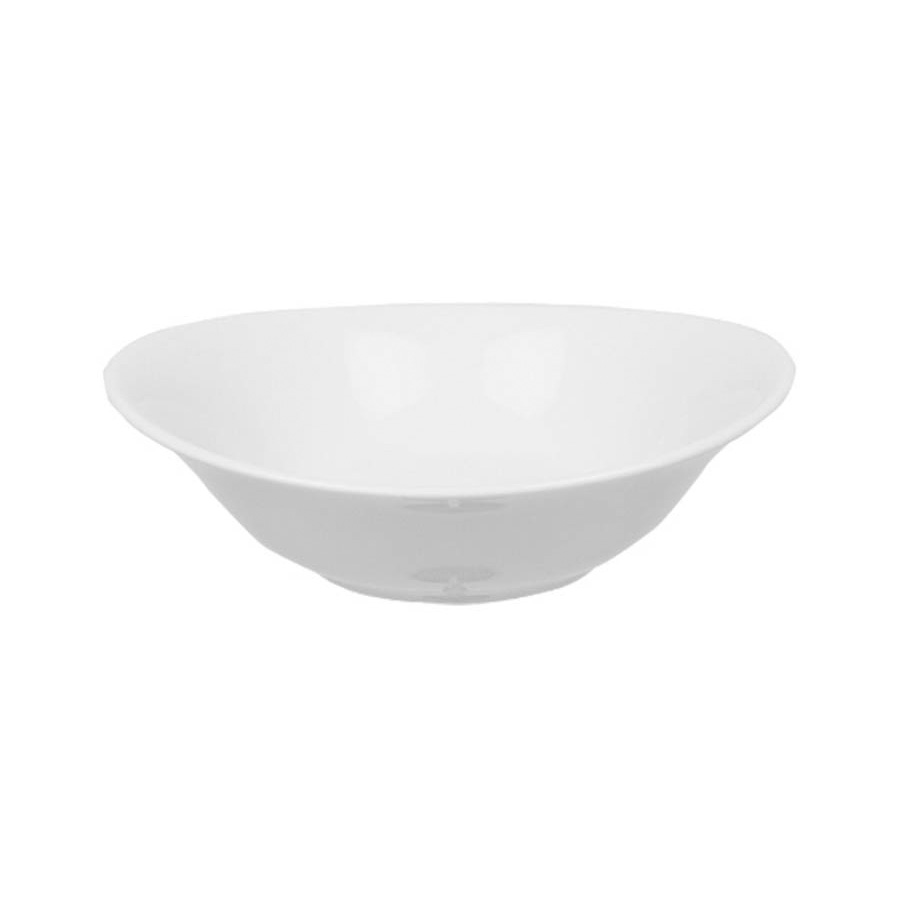 [GURELS24KK00] Bowl 24 cm (Elips) White Porcelain