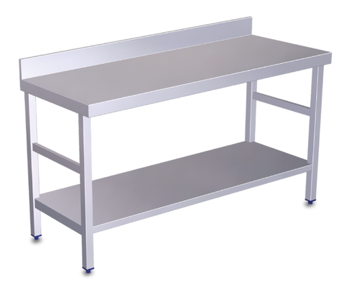 [DISFM180180] Wall table 1800x800 with shelf