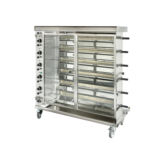 [SOFITX36A] 6 Spit Comfort Rotisserie  In Full Stainless Steel