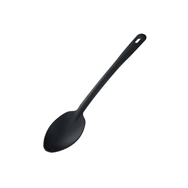 [WSM13652270] Black Nylon Heat Resistant Vegetable/Wok Spoon 320 mm