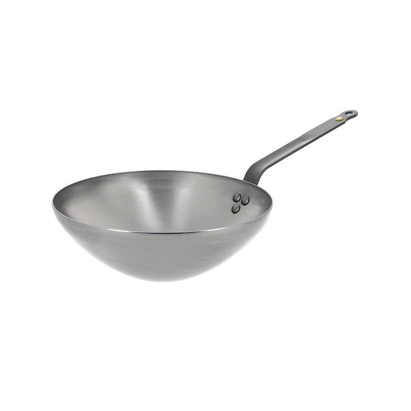 [DEB503028] Steel 28 X H 10 cm Wok